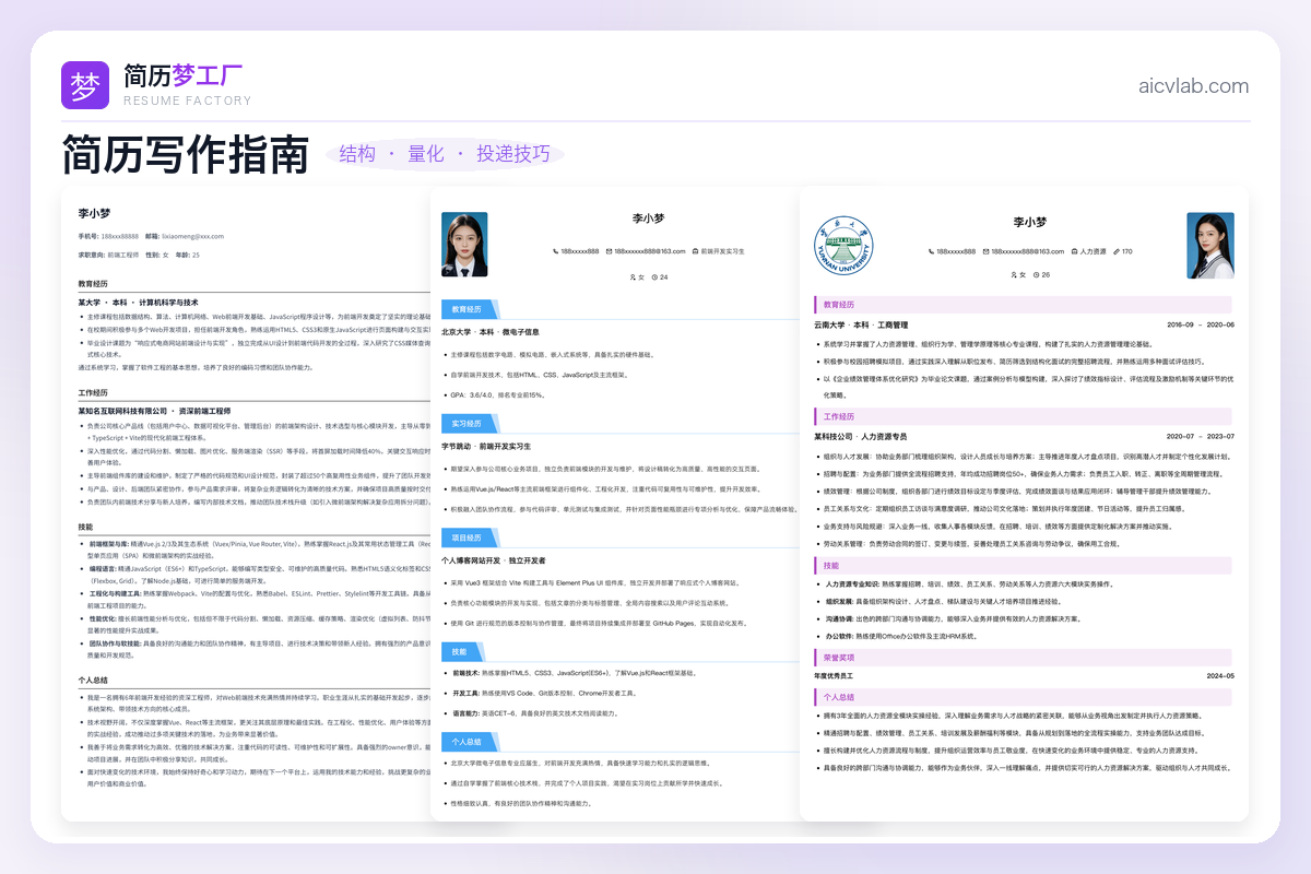 Resume Writing Guide